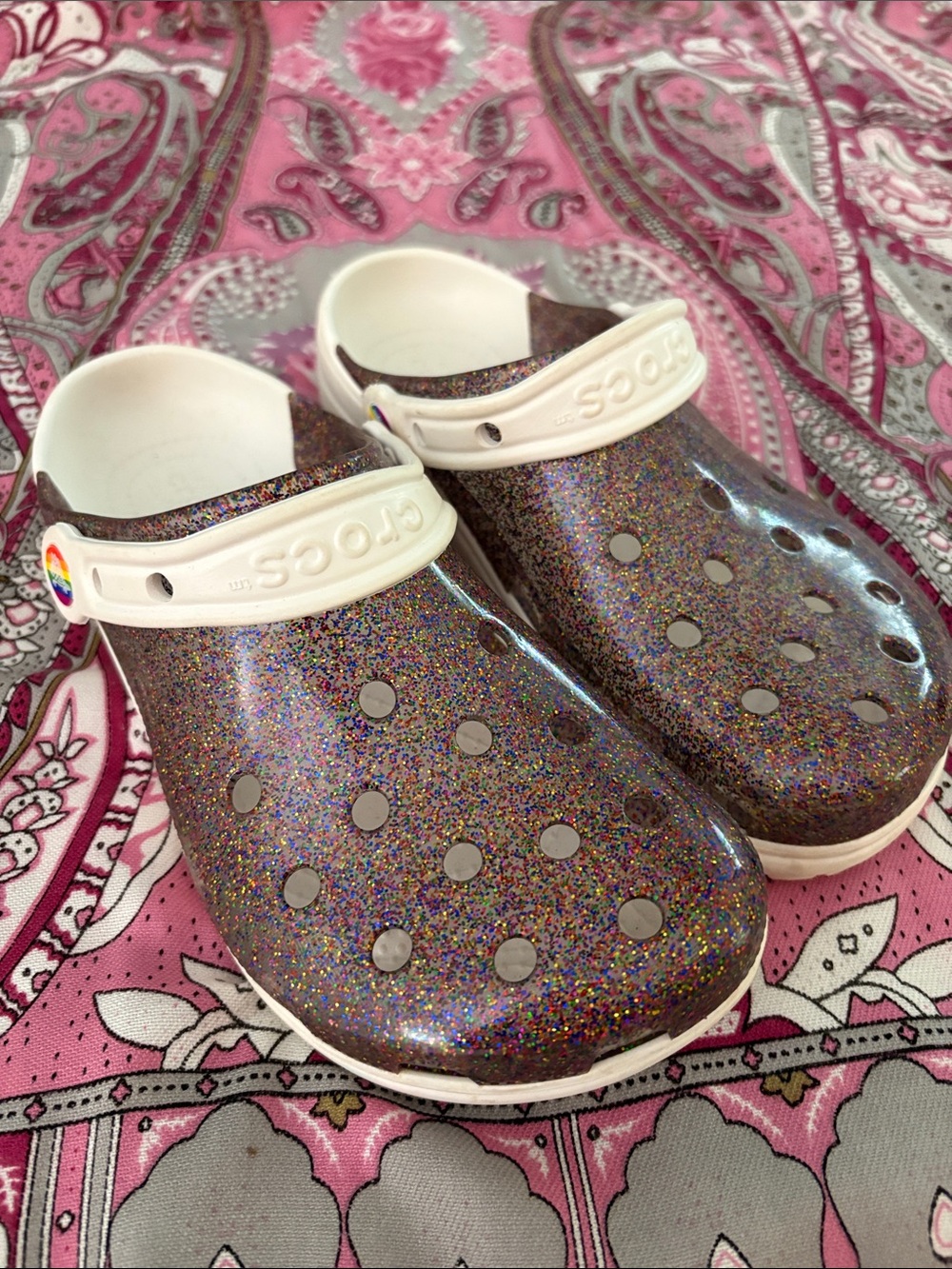 Women’s Crocs Glitter Clogs